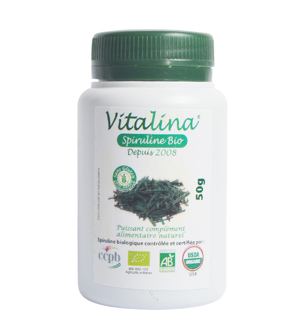 Vitalina Spiruline Bio - 50g