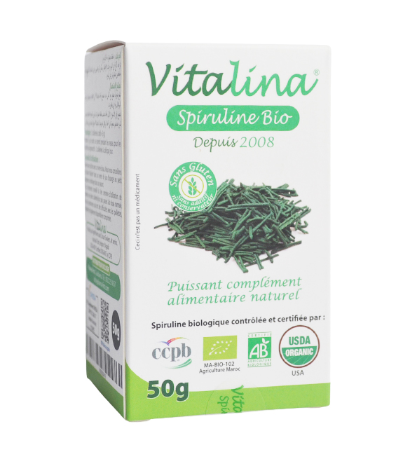 Vitalina Spiruline Bio - 50g – Image 3