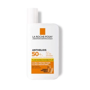 la roche-posay anthelios fluide invisible solaire spf50+ peau sensible 50ml