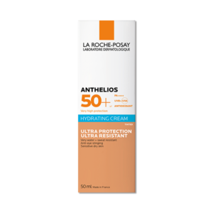 la roche-posay anthelios ultra creme solaire teintee spf50+ peau seche 50ml