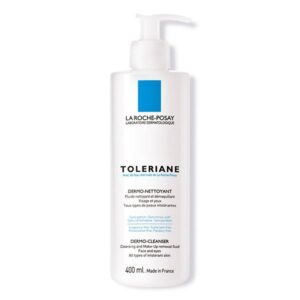 la roche-posay toleriane dermo-nettoyant fluide demaquillant peau intolerante 400ml