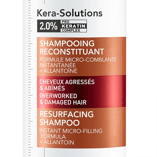 vichy dercos kera-solutions shampoing reconstituant cheveux secs et abimes 250ml