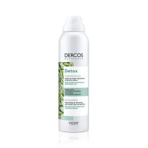 vichy dercos nutrients detox shampoing sec cheveux gras 150ml