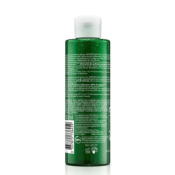 vichy dercos shampoing anti-pelliculaire purifiant k 250ml