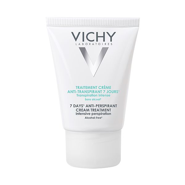 vichy dermo-tolerance traitement creme anti-transpirant 7 jours tous types de peaux 30ml