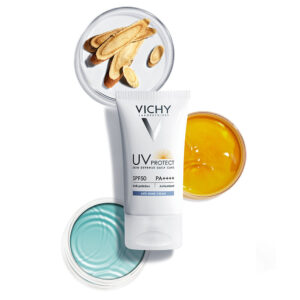 vichy uv protect creme hydratante invisible spf50 tous types de peaux - 40ml