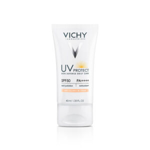 vichy uv protect creme hydratante teintee spf50 tous types de peaux 40ml